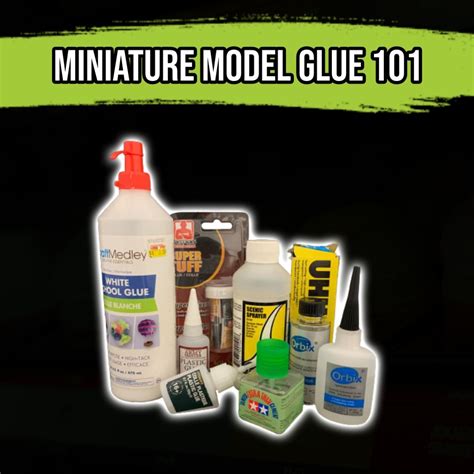 Hobby Basics - Miniature Model Glue - HELLFIRE HOBBBIES