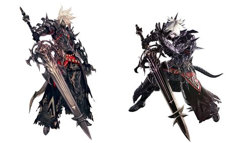 Au Ra Dark Knight - Characters & Art - Final Fantasy XIV: Heavensward