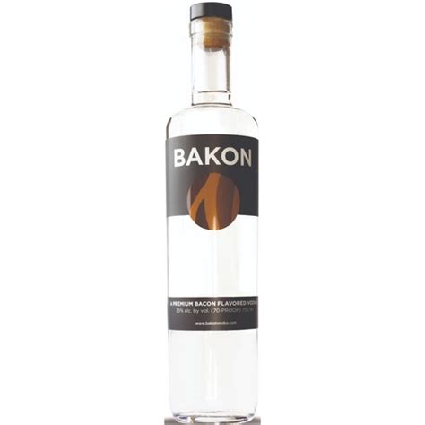 Bakon Bacon Flavored Vodka