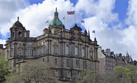 Reflected Luminosity - Bank of Scotland Headquarters on the Mound