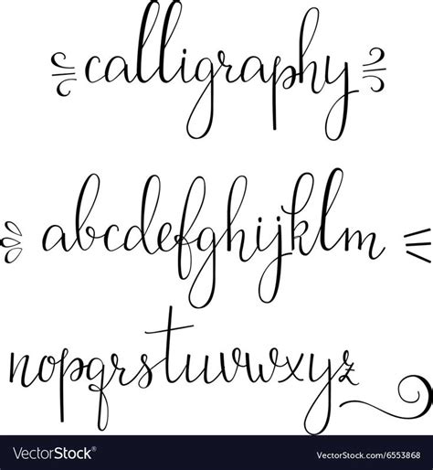 handwritten fonts for projects | Cursive fonts, Pretty cursive fonts, Cursive calligraphy