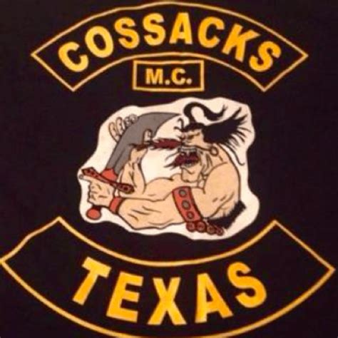 Cossacks MC Patch Logo - One Percenter Bikers