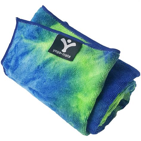 Yoga Mate Perfect Yoga Towel - Super Soft, Sweat Absorbent, Non-Slip Bikram Hot Yoga Towels ...