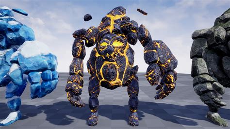 Golem pack in Characters - UE Marketplace