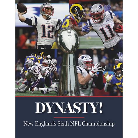 New England Patriots Super Bowl LIII Champions Hard Cover Book