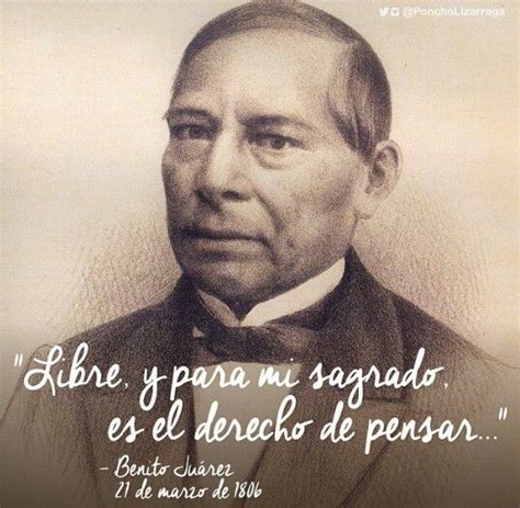 Benito Juarez | Citas de personajes, Frases inspiradoras, Frases de mexicanos