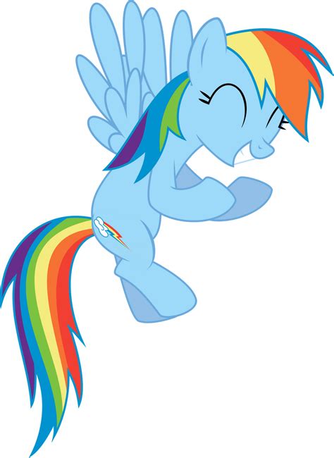 Happy Rainbow Dash by GentlemanPsycho on DeviantArt