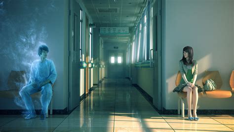 Guy, ghost, corridor, hospital wallpapers and images - wallpapers, pictures, photos