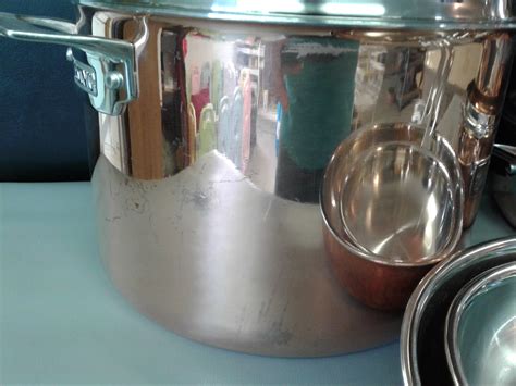 Lot Detail - Viking Culinary Copper Stainless Steel Cookware Set, 13 Piece