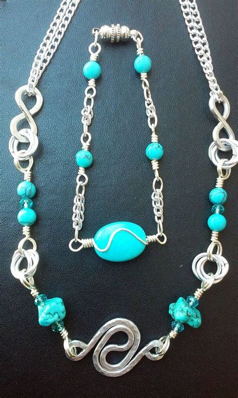 Sale: Turquoise Jewelry Set Turquoise Necklace Yin Yang | Etsy ...