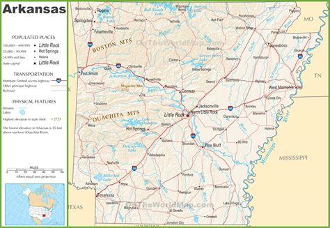 Road Conditions In Arkansas Map - Map