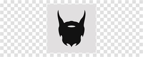 Beard Stencil, Silhouette, Batman Logo Transparent Png – Pngset.com