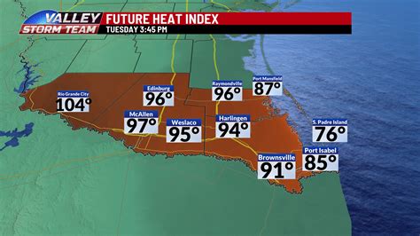 Heat indices to surpass 100° in the Rio Grande Valley ahead of end of ...