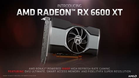 AMD announces Radeon RX 6600 XT graphics card for $379 - GSMArena.com news