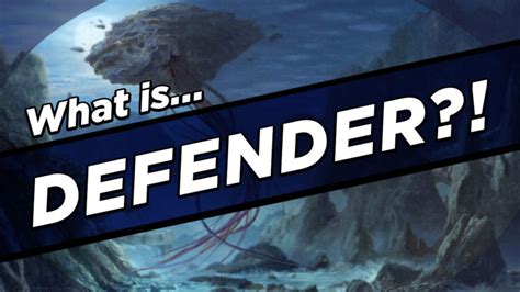 Defender - MTG Keywords Explained - Card Kingdom Blog