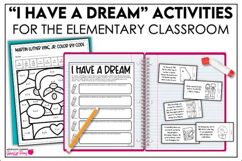 6 Engaging I Have a Dream Activities - Appletastic Learning