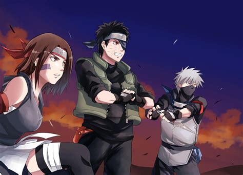 View 5 Kakashi Obito And Rin Wallpaper - labeltrendq