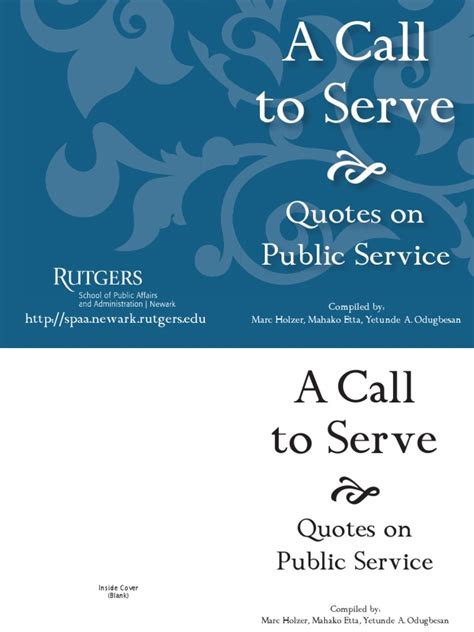 A Call to Serve - Quotes on Public Service | John F. Kennedy | Politics