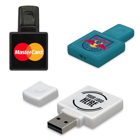 Personalized Plastic USB Flash Drive with a Custom Logo FDPL323