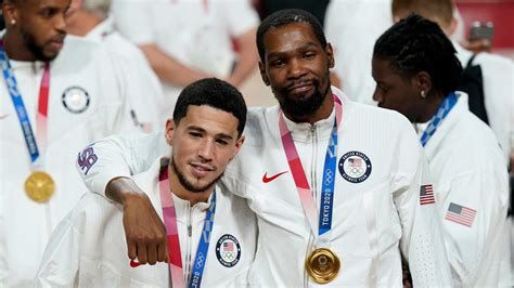 Kevin Durant, Devin Booker say they will play for Team USA in the 2024 ...