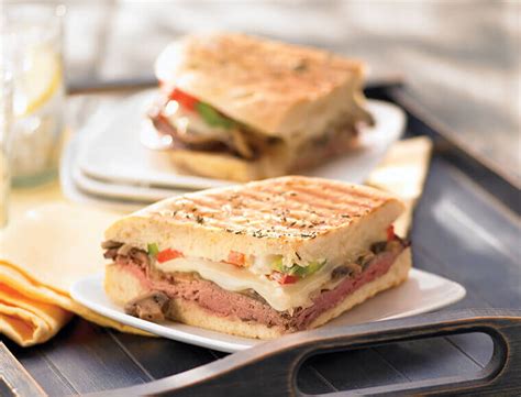 Roast Beef & Provolone Panini Recipe | Land O’Lakes