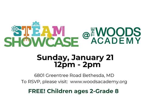 Jan 21 | STEAM Showcase | Bethesda, MD Patch