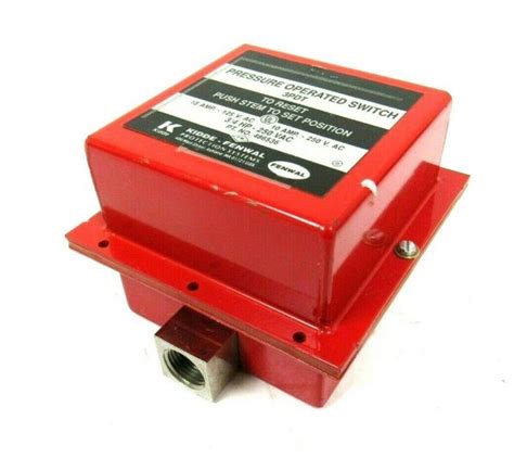 NEW KIDDE FENWAL 486536 PRESSURE SWITCH 3PDT – SB Industrial Supply, Inc.