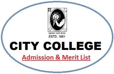 Kolkata City College Admission 2024 Online Form for UG/PG CBCS Merit List @ citycollegekolkata.org