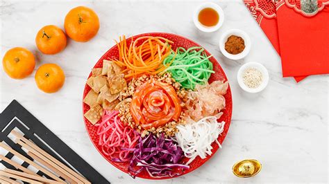 Yusheng Lo Hei Ingredients and What to Say