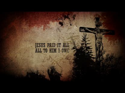 Jesus Paid It All Video Worship Song Track with Lyrics | Igniter | WorshipHouse Media