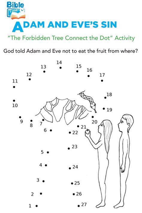 Adam And Eve Printable Activities For Kids