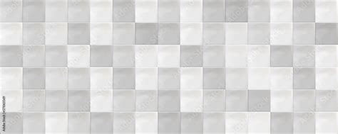 Classic ceramic grey mosaic wall tiles background. Grey mosaic tile texture. Stock Vector ...