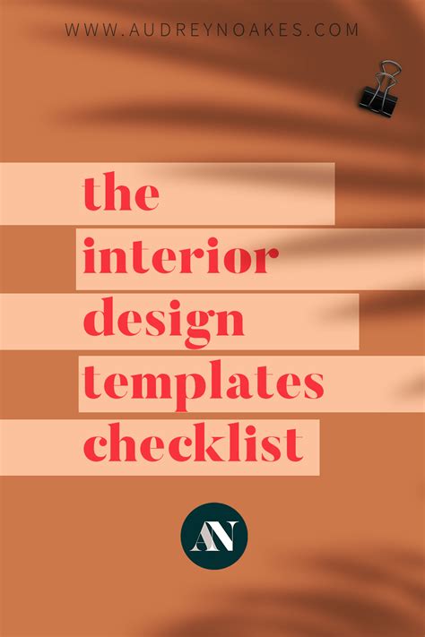 Interior Designers Checklist Template - Design Talk