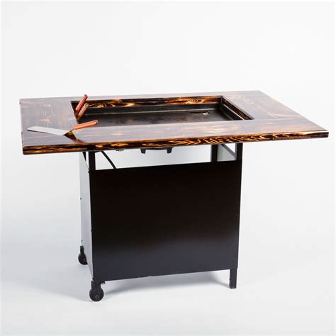 Backyard Hibachi Grill // Torched Steel | Hibachi grill, Outdoor ...