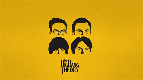 Wallpaper : illustration, text, logo, yellow, brand, The Big Bang ...