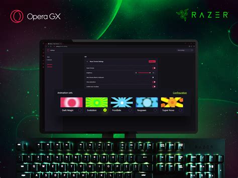 Opera GX ships with Razer Chroma RGB Lighting Effects