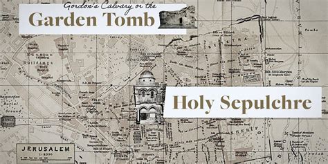 Holy Sepulchre vs. Garden Tomb – Bible Discovery TV