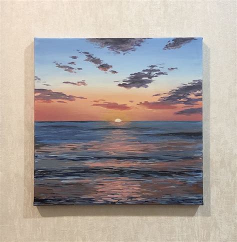 Pink sunset | Landscape art painting, Sky art painting, Nature art painting