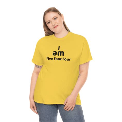 I AM 5'4" t shirt – Lucca International