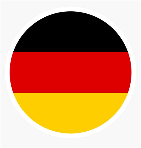 Germany Flag Football Logos - Germany Flag Circle Png, Transparent Png , Transparent Png Image ...