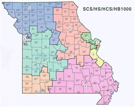 Missouri Us Congressional District Map