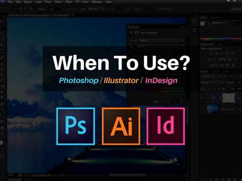 InDesign, Illustrator, Photoshop: What Adobe Program Should I Use?