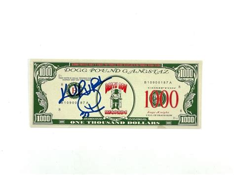 Tha Dogg Pound Signed Dogg Food Promo Money Death Row Daz Kurupt ...