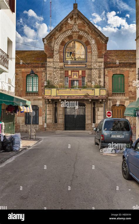 Spanish colonial architecture, Tetouan, Morocco Stock Photo - Alamy