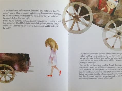 one fairy tale, two versions: the red shoes - This Picture Book Life