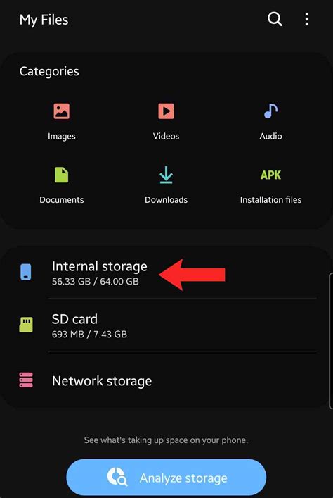 How to access internal storage on android phone - Gadgetroyale