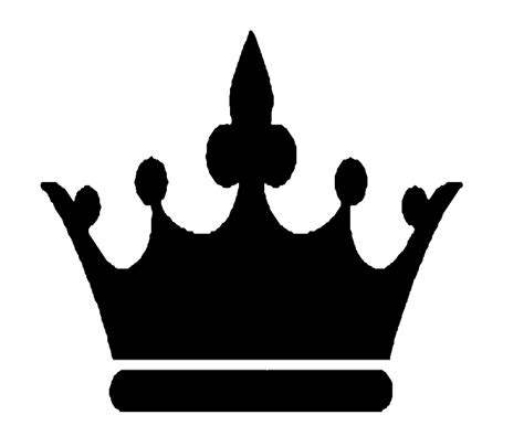 Free Simple Crown Silhouette, Download Free Simple Crown Silhouette png ...