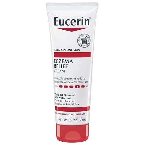 Eucerin Eczema Relief Cream - Full Body Lotion for Eczema-Prone Skin - 8 Oz Tube - Walmart.com