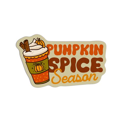 Pumpkin Spice Season Thanksgiving Sticker – GirlsPrintingHouse