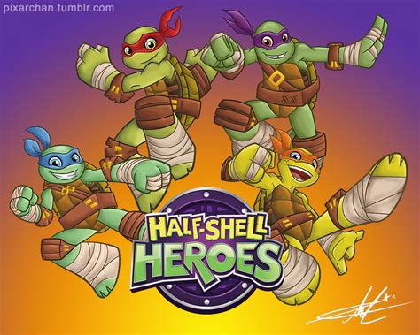 Tmnt Half Shell Heroes by pixarchan on DeviantArt